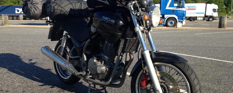 bepackte Sachs Roadster 650